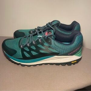 Merrell Women's Antora 2 J135324 Sneaker Shoes, Size 10 Teal